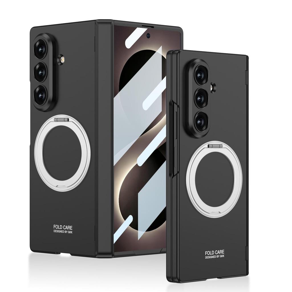 Capa De Telefone Com Suporte De Laço Magnético Slim-Fit Para Samsung Galaxy Z Fo