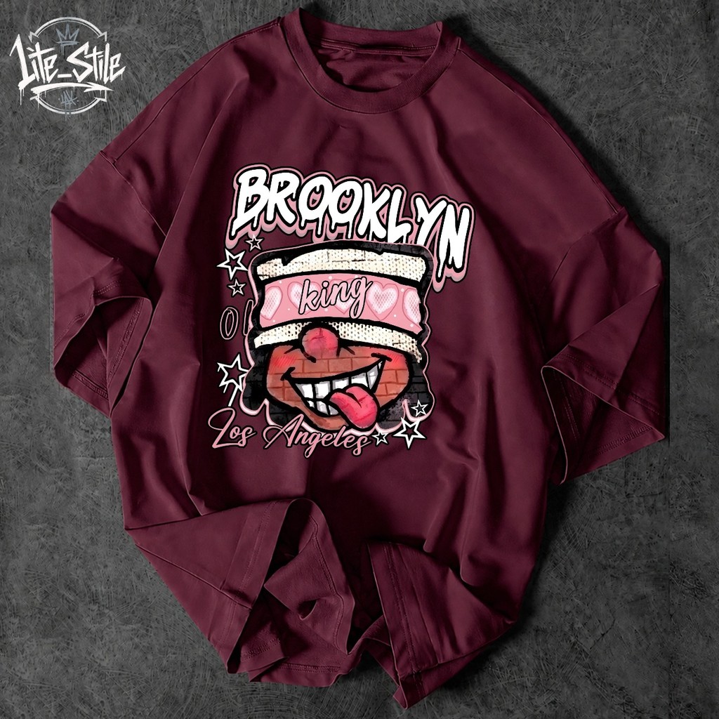 Camiseta Brooklyn Streetwear Moda de Rua Masculina Feminina 100% Algodão Premium Lançamento Várias Cores!!