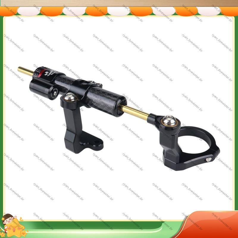 [Preferência R] Suporte De Controle Do Estabilizador De Direção Ajustável Para Motocicleta 703RR 2025 +