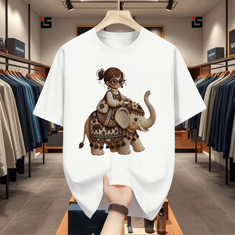 Camiseta Casual para Dia a Dia com Estampa Streetwear, Oversized, 100% Algodão, Respirável, Unissex C3137