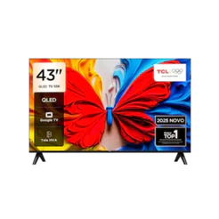 Smart TV 43 Polegadas 43S5K QLED Full HD Google TV Wi-Fi Semp TCL