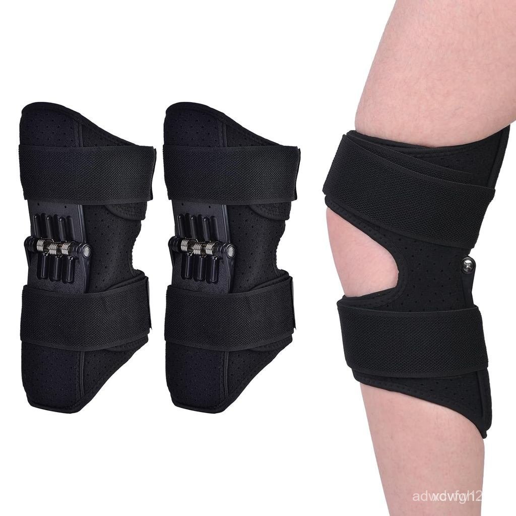 Suporte de Joelho com Mola, Suporte para Joelhos, Suporte Assistente para Joelhos com Assistência Dinâmica por Mola para
