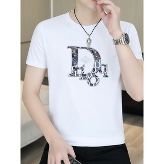 Verão masculino de manga curta camiseta Shorts terno bonito Casual impresso meia manga novo estilo camiseta calças de ci