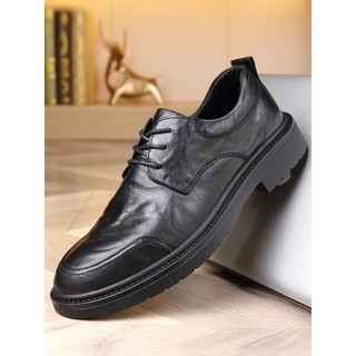 Dunno Benny Sapatos de couro casuais masculinos de couro genuíno de camada superior sapatos masculinos de negócios sola 