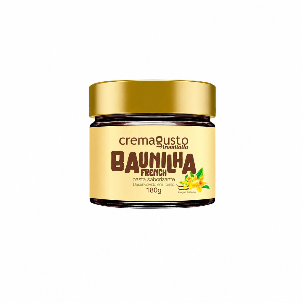 PASTA SABORIZANTE BAUNILHA FRENCH 180GR CREMAGUSTO