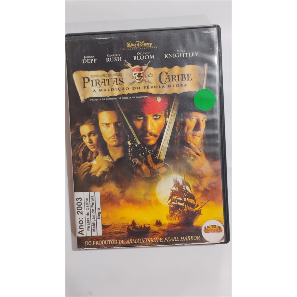 DVD PIRATAS DO CARIBE direção