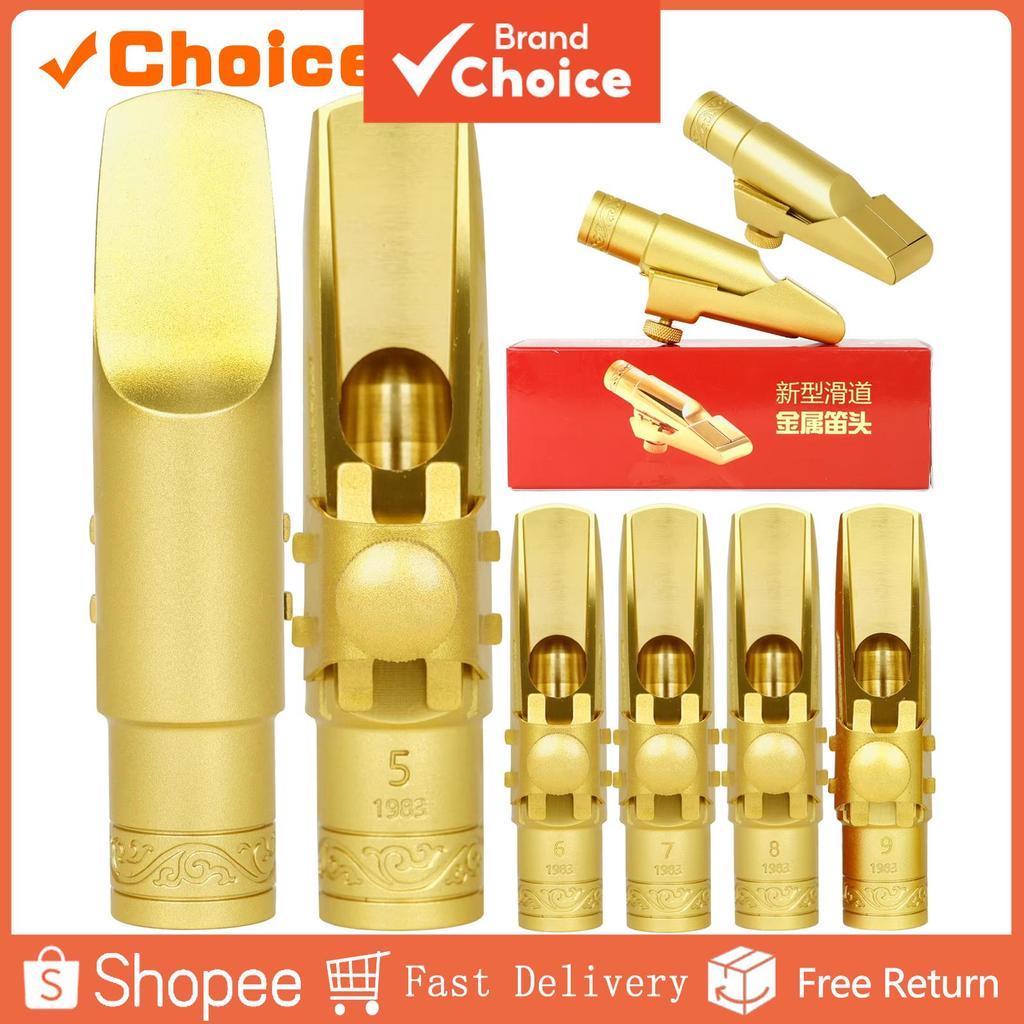 IRIN Saxofone Bocal De Metal Alto Soprano Tenor Sax Boca Peças Profissional Instrumento Sopro Acessório Para Jogadores P