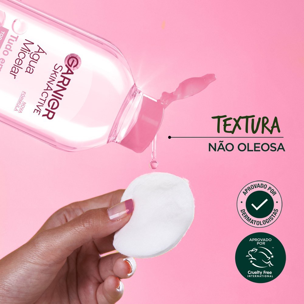 Água Micelar Garnier SkinActive Tudo em 1 400ml · foto 2