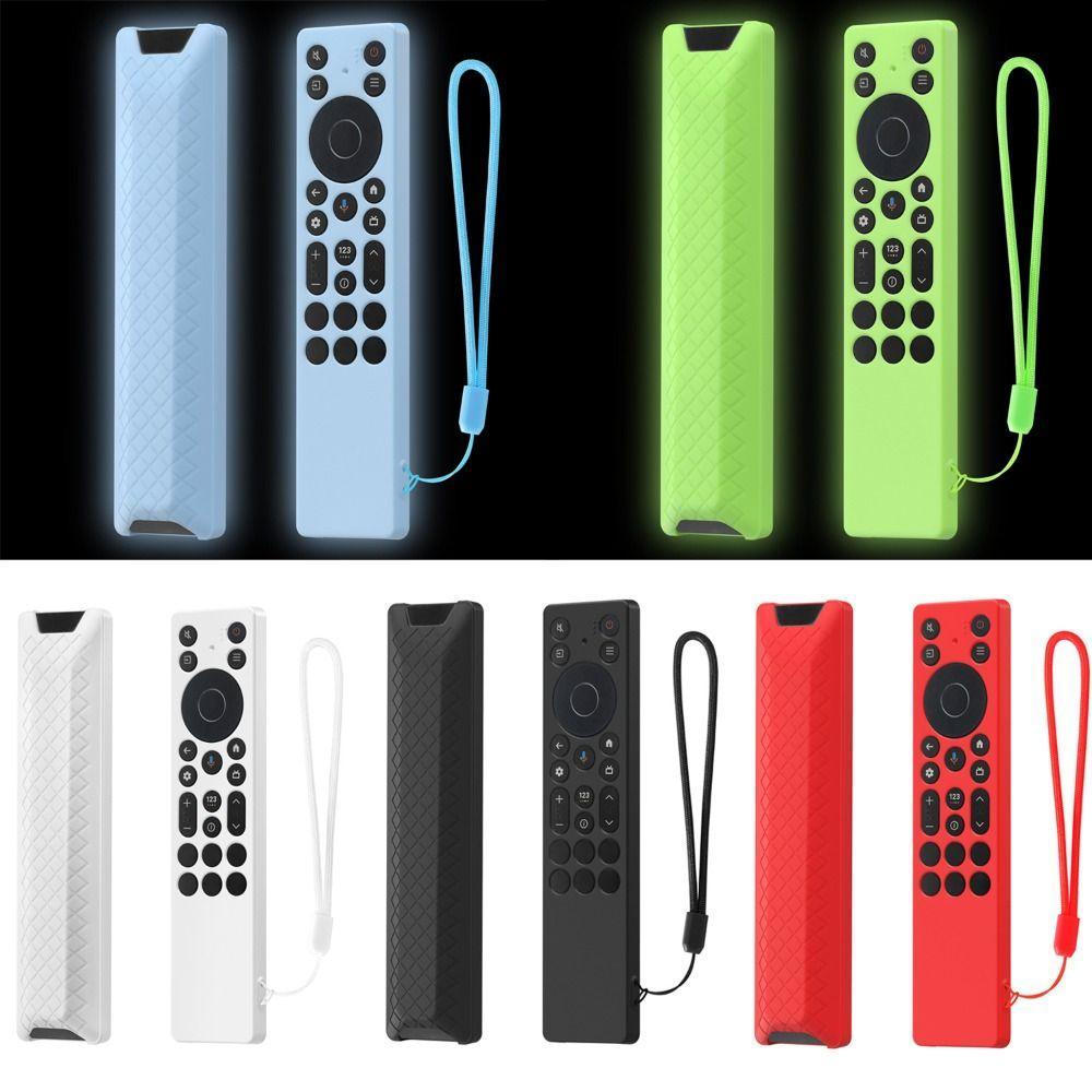 Protetor , Silicone Com Capa De Controle Remoto De Cordão , À Prova De Choque Para TCL RC923A/RC813A