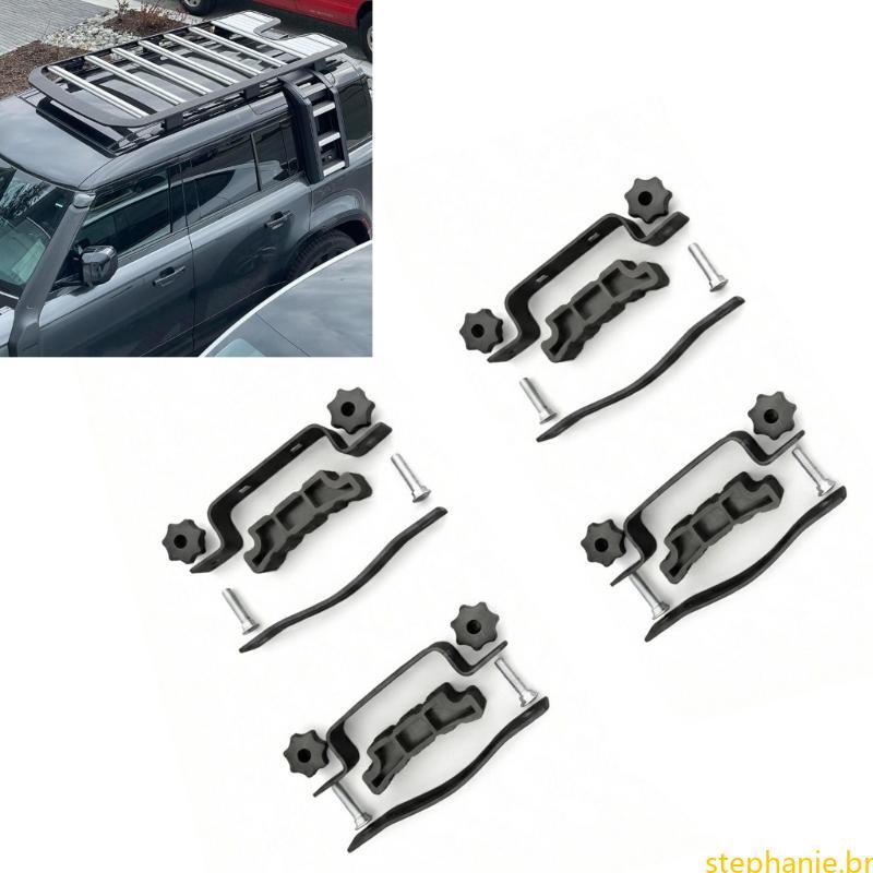 Melhor Kit Peças Montagem Parafuso Rack Teto Carro Hardware Fixação E Botões Aperto Manual P