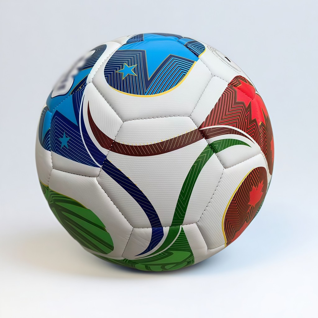 Pronto estoque futebol campeonato da Copa do Mundo Super Competition Training No. 5 lote de futebol costurado à máquina 