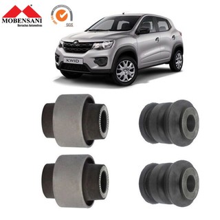Kit 4 Bucha Bandeja Suspensão Renault Kwid Intense