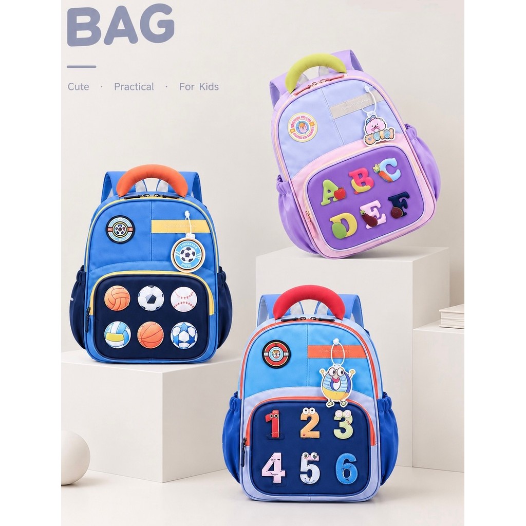 Mochila Escolar Infantil Menino Menina