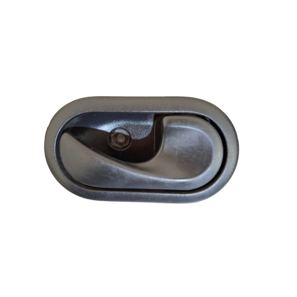 Maçaneta Interna Esquerda Renault Sandero 2005 2010 Preto Dianteira