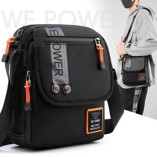 WEPOWER Nova Bolsa Transversal Masculina de Nylon Resistente à Água de Alta Qualidade para Uso Externo OQ2L