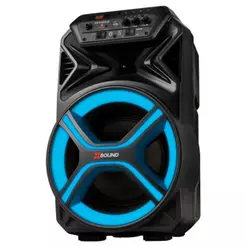 Caixa de Som Amplificada Mondial CM-400-L 400W RMS com LED Bluetooth Bivolt Preta