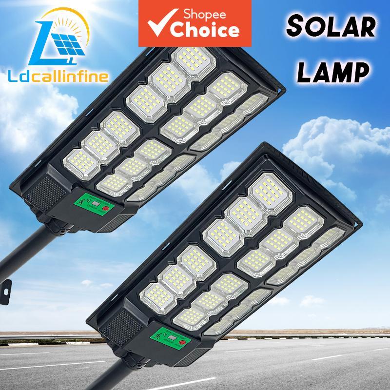 Luz de segurança LED solar de alta potência para áreas externas à prova d’água, com sensor de movimento, iluminação de