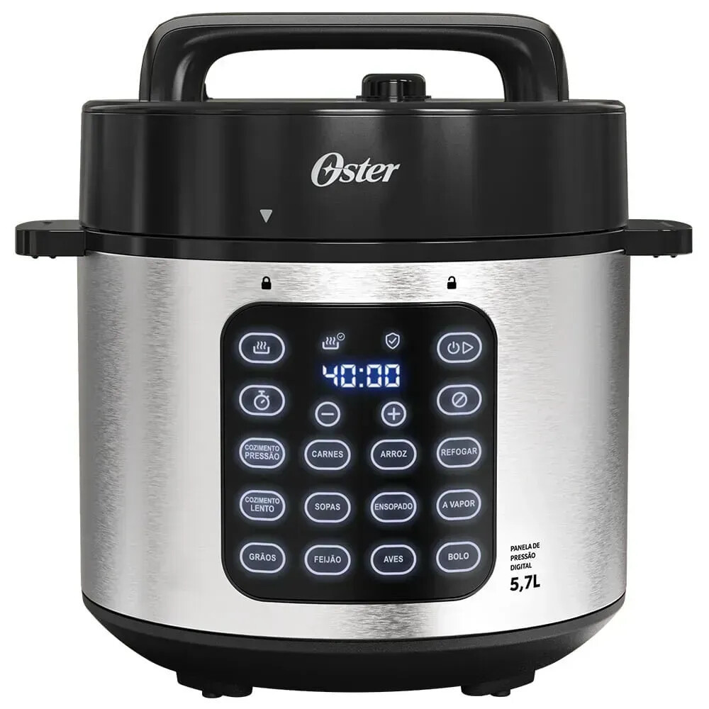 Panela de Pressão Elétrica Digital 5,7L Oster — oferta na Shopee