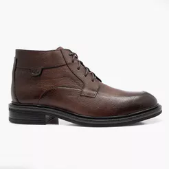 Bota Masculina Doha Couro Marrom