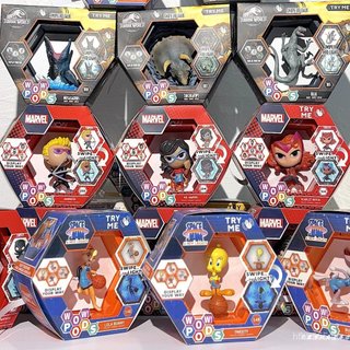 Coleção de miniaturas de brinquedos QI9P, bonecos articulados que acenam, figuras de ação, mini pods luminosos, versão p