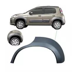Moldura Paralama Esquerdo Traseiro Fiat 100221215 Fiat 100221215
