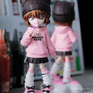 17 cm, figura de ação do anime «Doutor Conan», Ai Haibara com orelhas de gato, em posição de pé, coleção, decoração de m