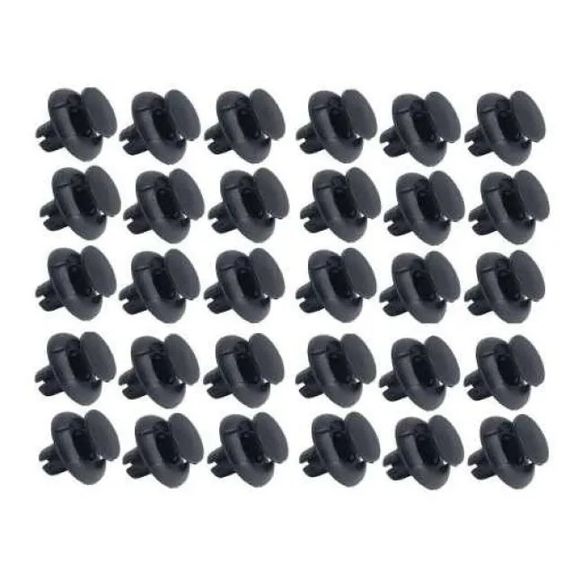 2x 30 Presilhas Fixação Parabarro Parachoque Automotivo