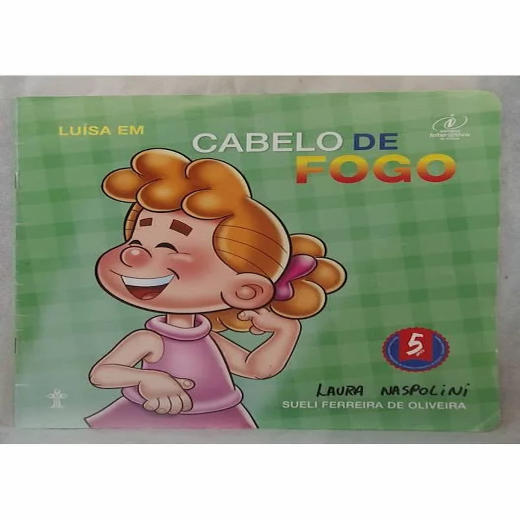 luisa em: cabelo de fogo autor sueli ferreira