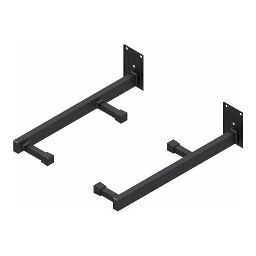 Suporte De Parede Fixo Preto Para Lava Louças Até 90kg