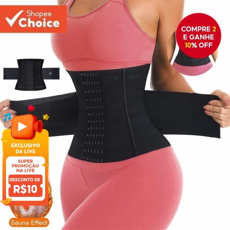 Espartilho Modelador De Cintura Desossado Em Aço – Ampulheta Extrema Para Mulheres 7 Cinchers De Emagrecimento Desossado