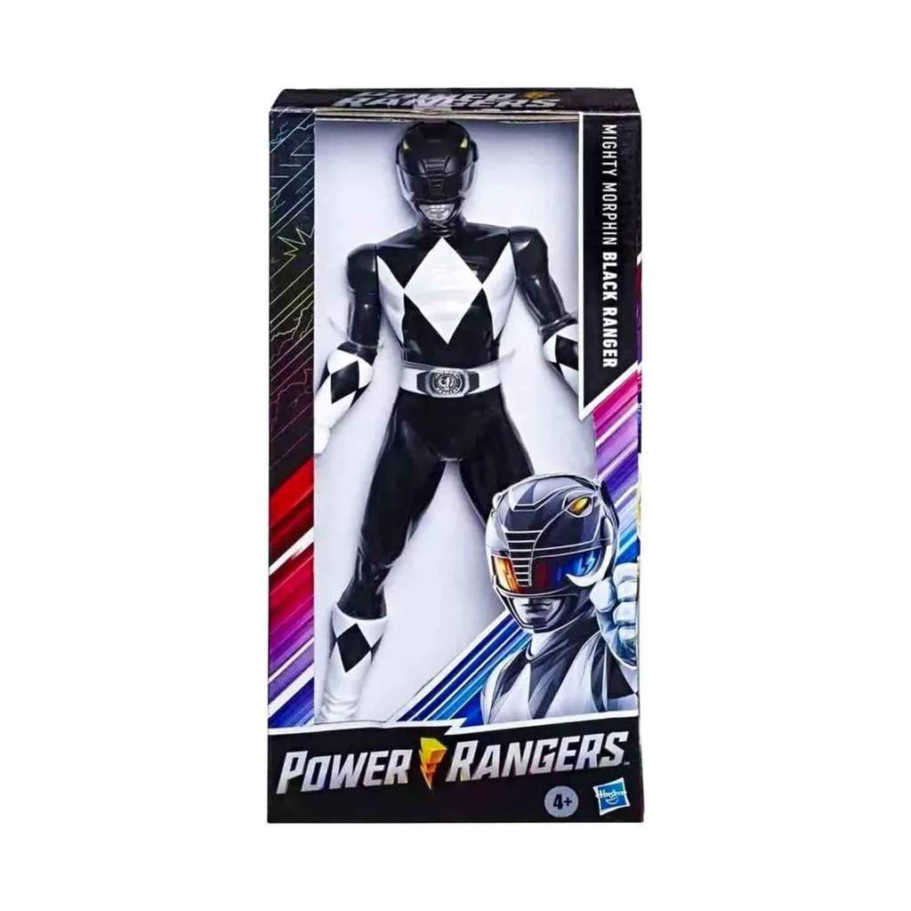 Brinquedo Infantil Boneco Power Rangers Mighty Morphin Ranger Preto Hasbro - 19801 em Oferta na Shopee