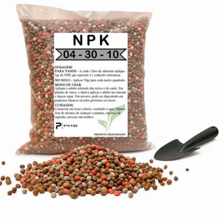 2Kg Fertilizante NPK 04-30-10 com Micros Adubo para Plantio, Enraizamento e Fortalecimento das Raízes em Oferta na Shopee