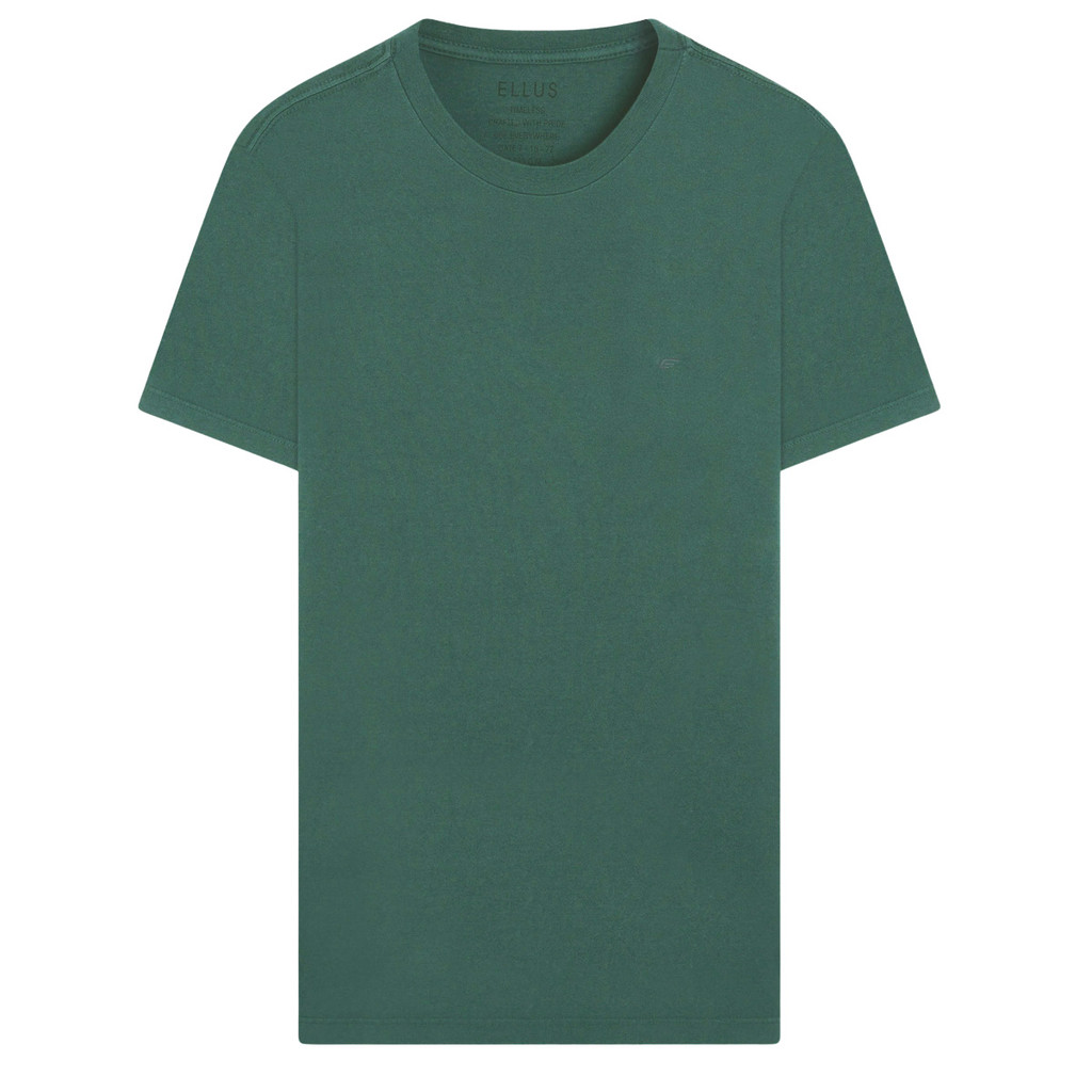 Camiseta Ellus Cotton Fine EASA Classic Mc Verde