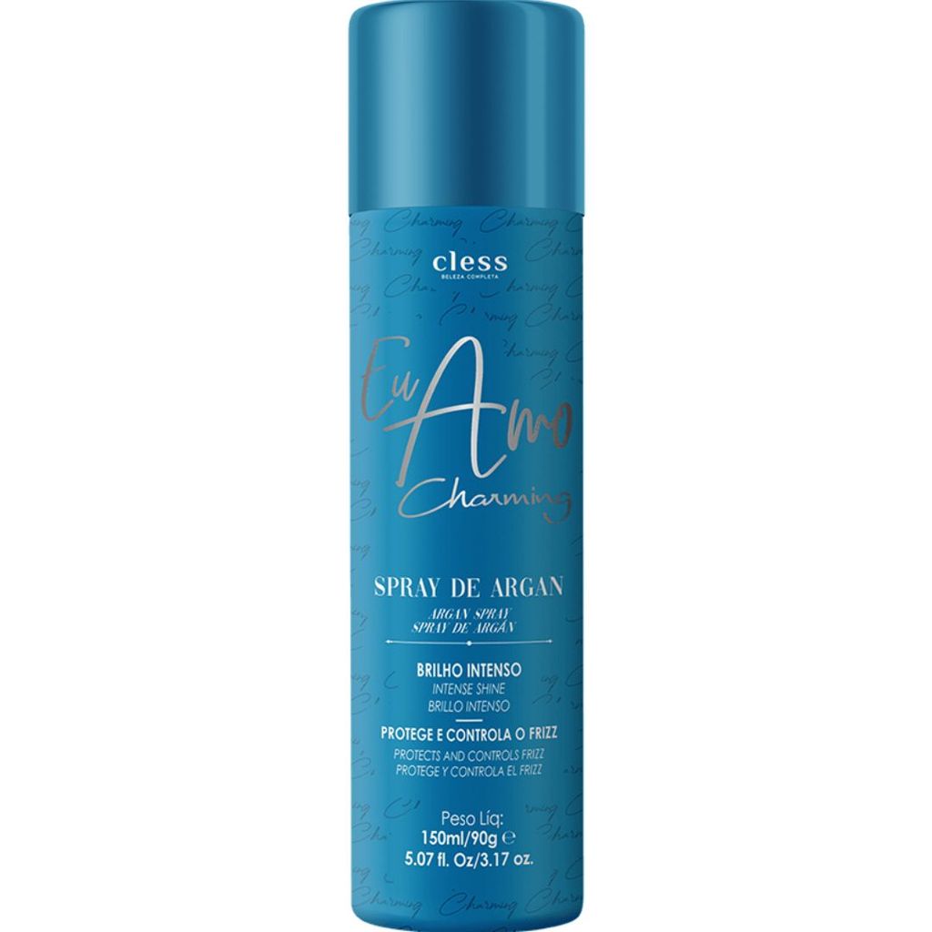 Finalizador Spray de Brilho Argan 150ml - Cless em Oferta na Shopee