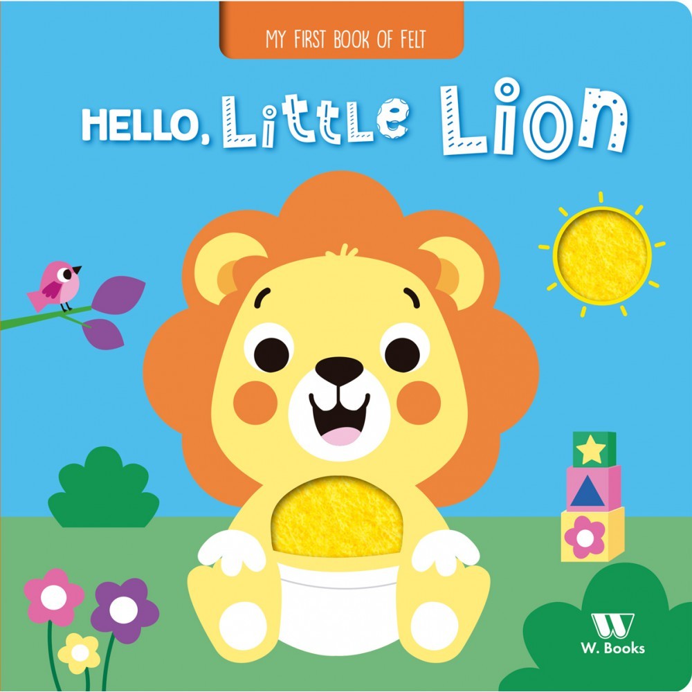 Livro Hello, little lion - Felt Book