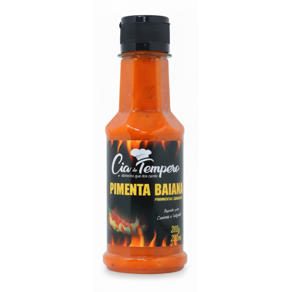 Molho Pimenta Baiana - CIA DO TEMPERO