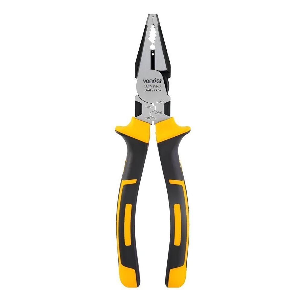 Alicate 8.1/2 Eletricista C/ Isolação 1.000v Voltagem Vonder em Oferta na Shopee