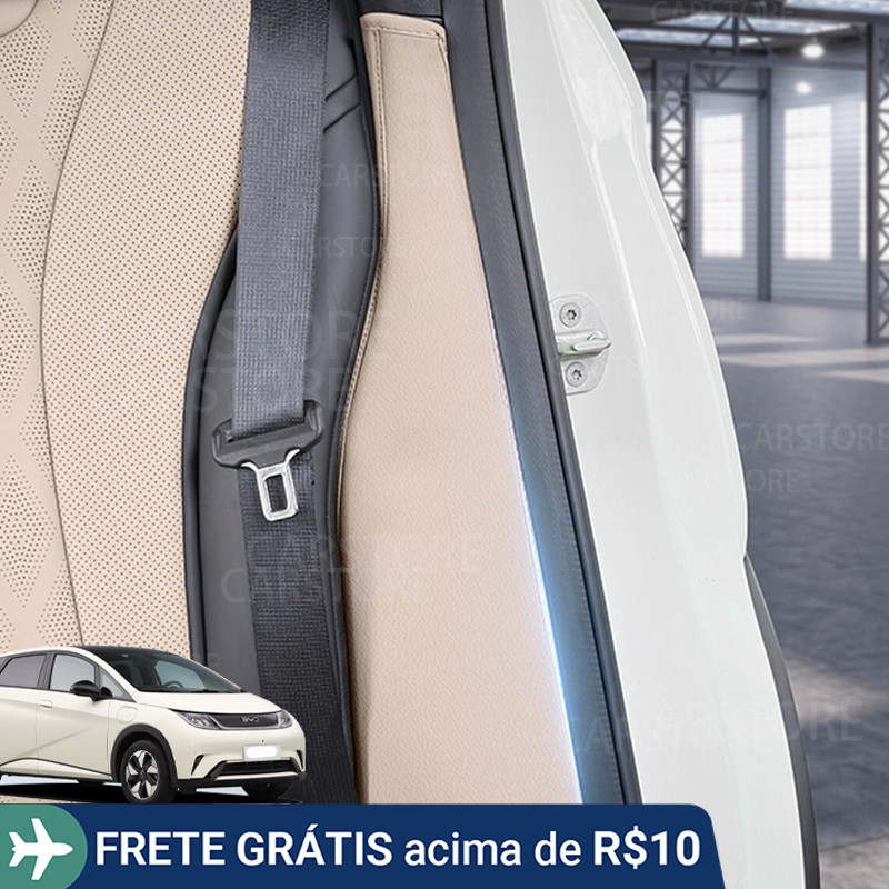 Para BYD Dolphin GS Edition Almofadas Protetoras Em Ambos Os Lados Do Banco Traseiro Adesivos De Couro À Prova De Arranh