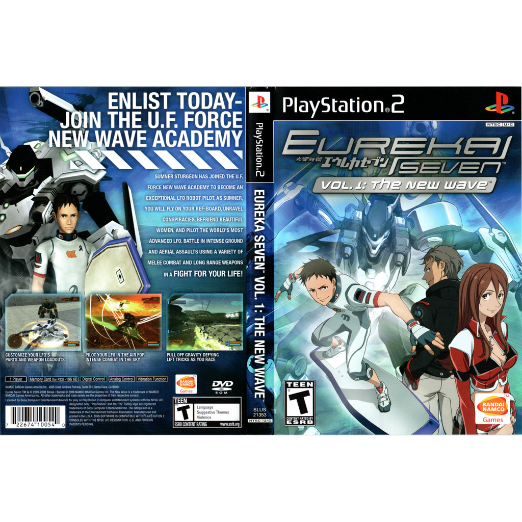 Eureka Seven Vol 1- The New Wave - PS2