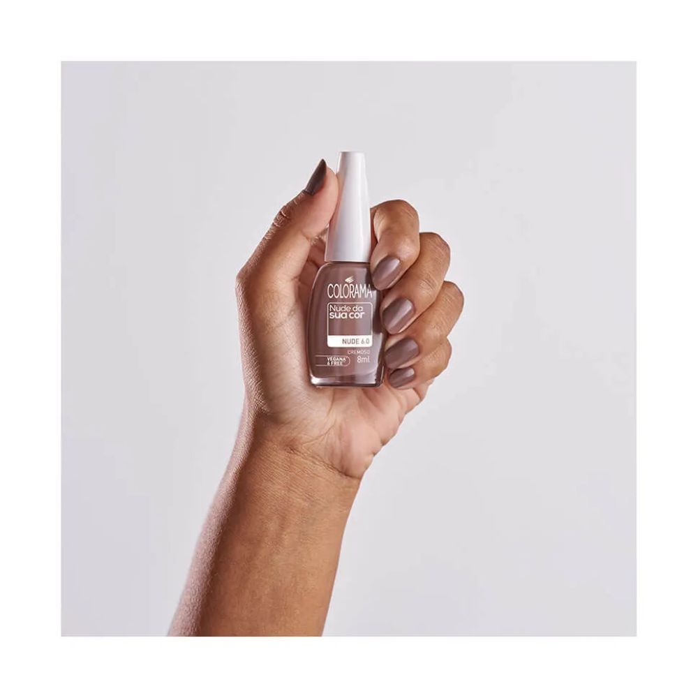 Detalhes do Esmalte Colorama Nude da Sua Cor 6.0 8ml