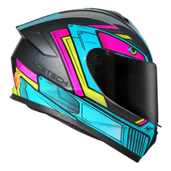 CAPACETE RACE TECH HIT ANDROID ROSA