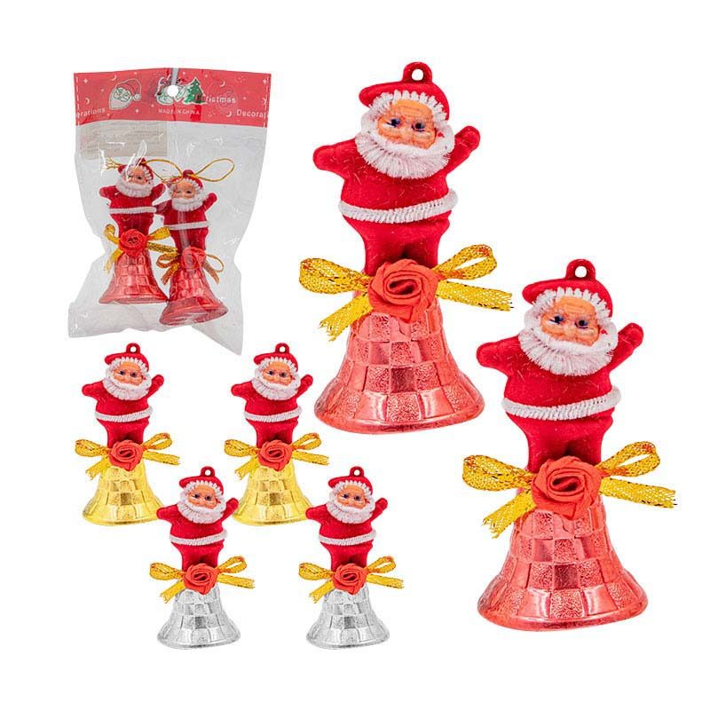 Conjunto Natalino Papai Noel com Sino