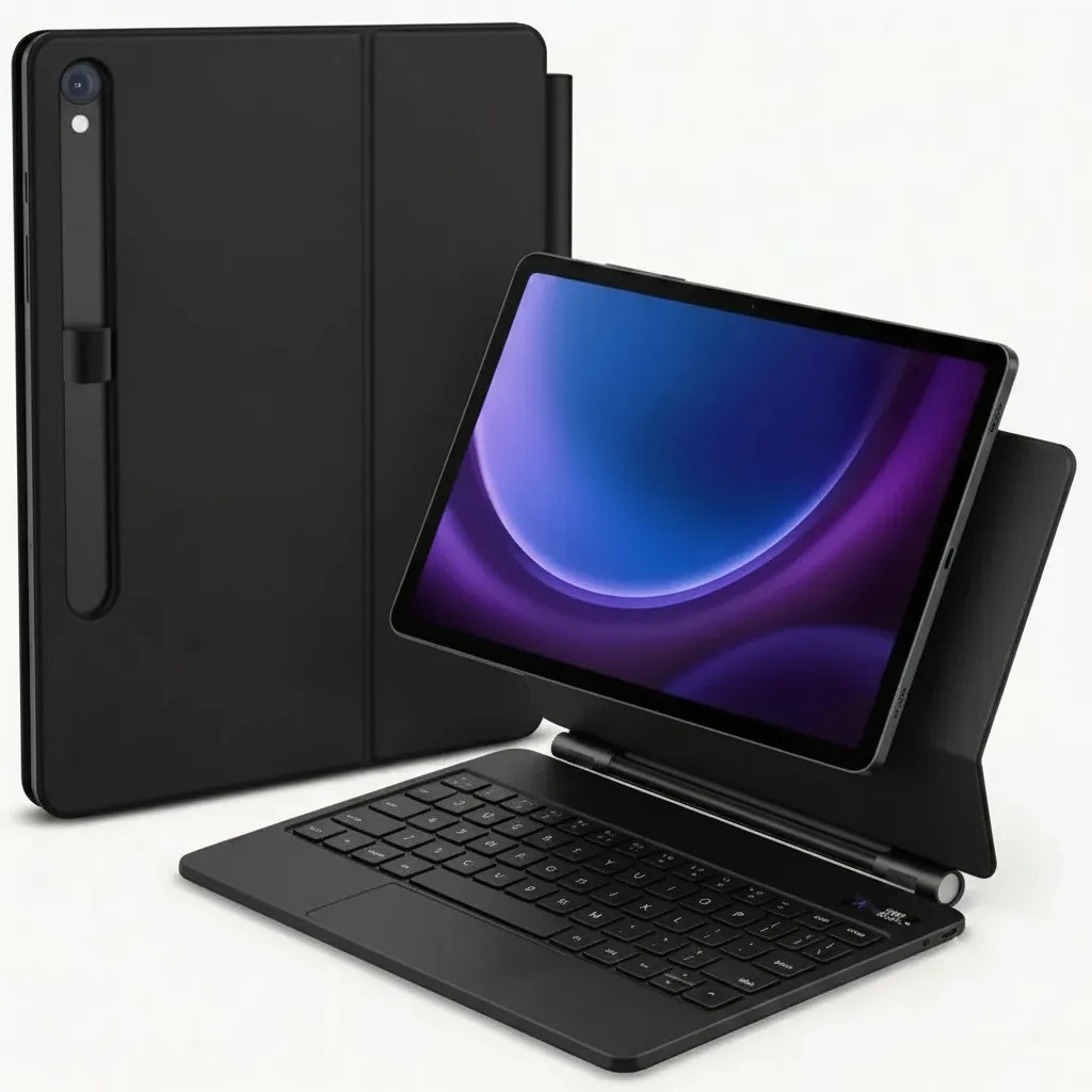 Teclado Mágico Para Samsung Galaxy Tab S7/s8+/s9+/s9 Fe+/s10