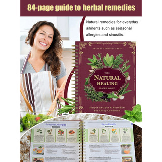 【Fácil e Eficaz】Natural Healing Recipes - Manual Terapêutico/Manual de Cura/Receitas Naturais