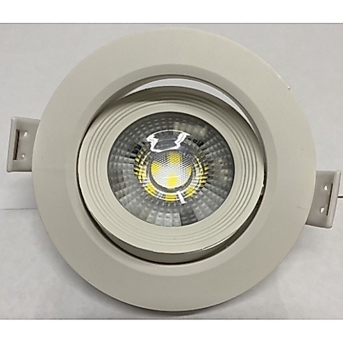 Spot Led 7W Bivolt REDONDO - Branco Frio (6K) ou Branco Quente (3K)