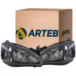 Par Farol H7 H1 Máscara Negra Corsa Montana 2002-2012