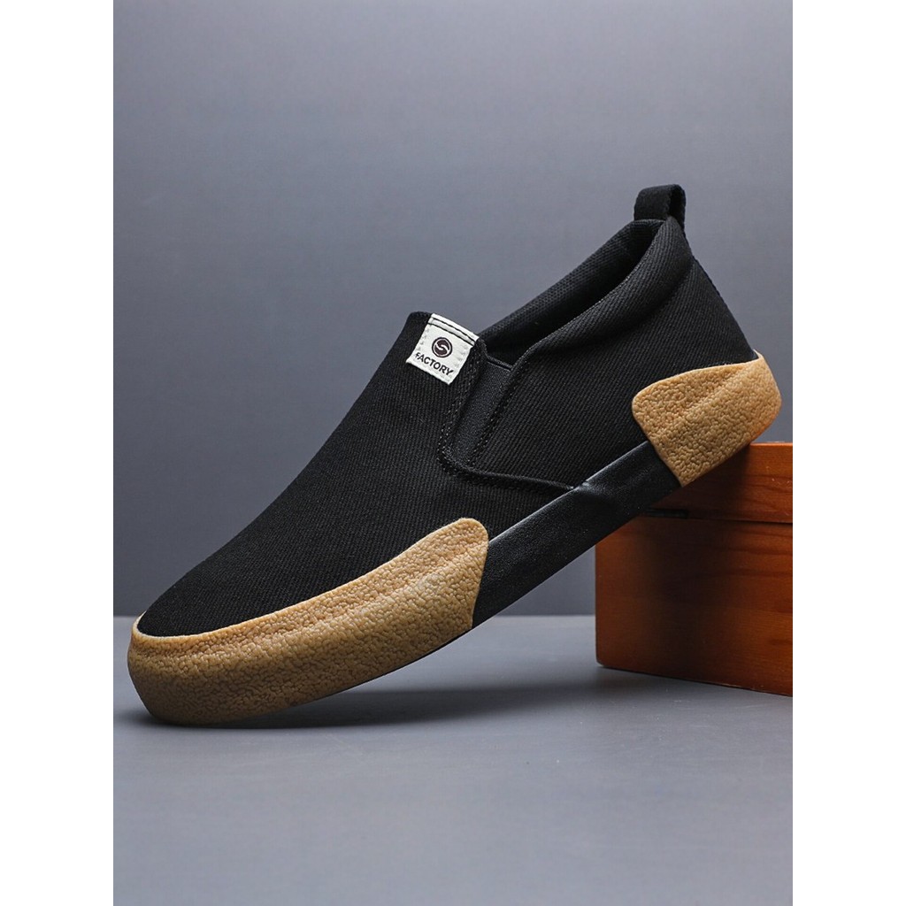 2026 novo estilo sapatos masculinos verão respirável sapatos de lona sapatos casuais masculinos deslizamento-On preguiço