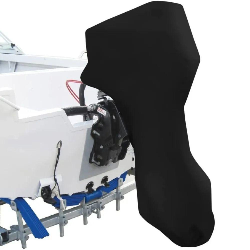 Tampa Completa Do Motor Barco SD413UDC , Capa De Popa Com Zíper De Tecido Oxford 420D , Cabe No 0-350HP