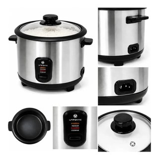 Panela De Arroz Elétrica Pratic 10 Xic. Inox Unitermi