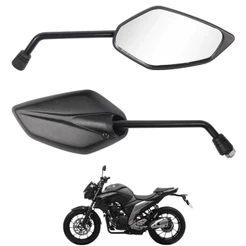 Par de Retrovisores de Moto Originais Espelho Awa Fazer 150 Cg Titan Fan Cargo Start Rosca M10